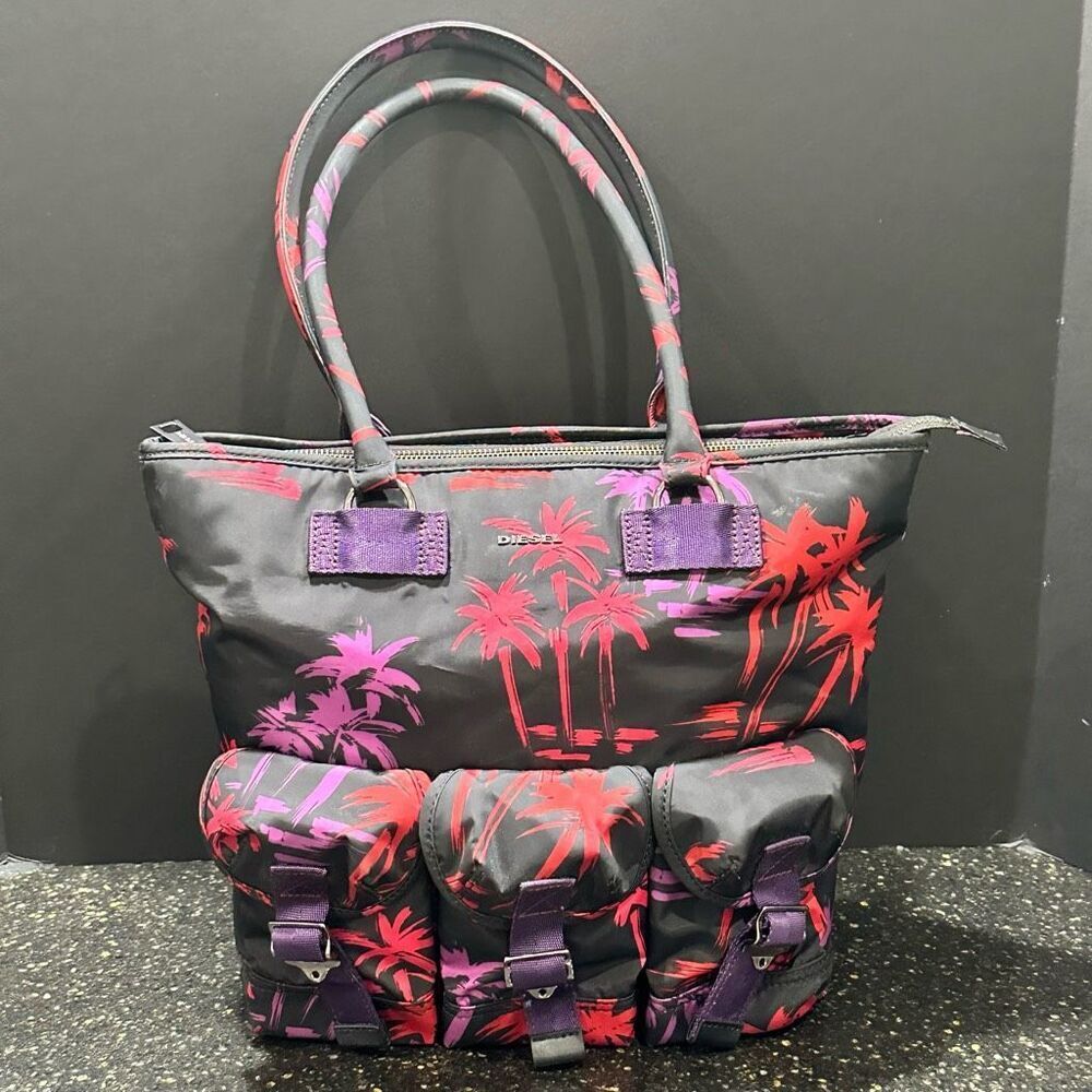 Diesel Palm Tree Vacation Tote